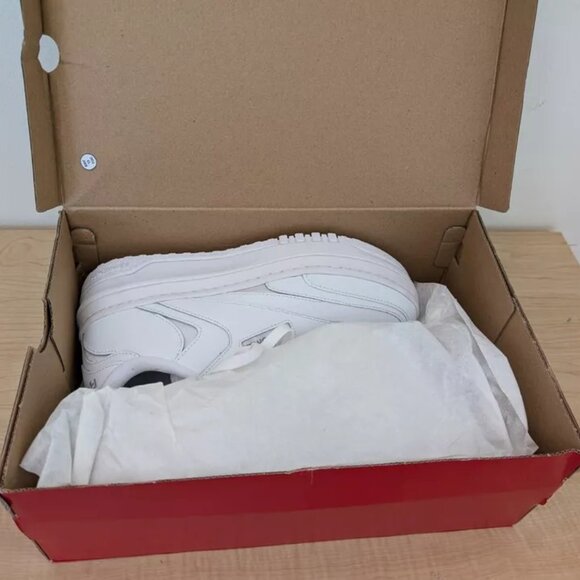 Reebok Womens Club C Extra White Tennis Shoes Size 9.5 FTWWHT/PUGRY3 - Picture 3 of 6